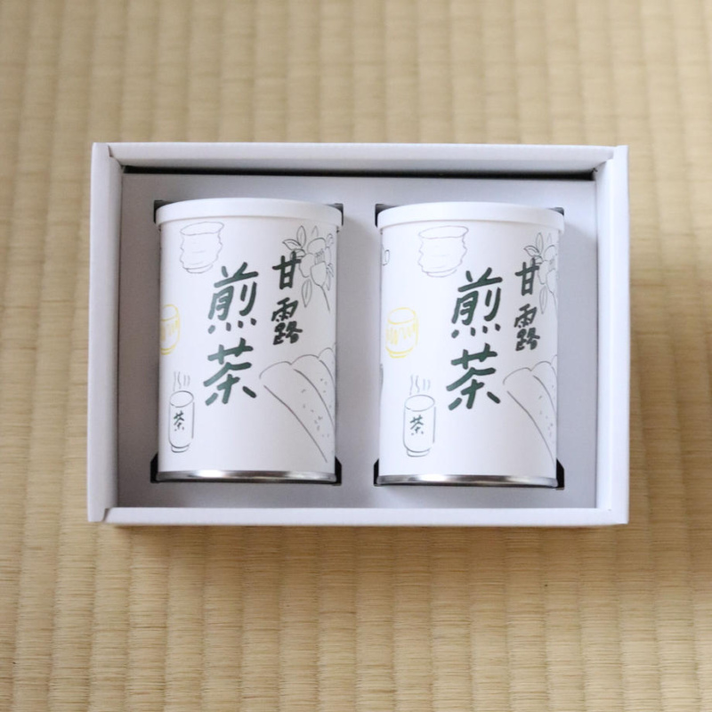 煎茶「甘露」缶入2本
